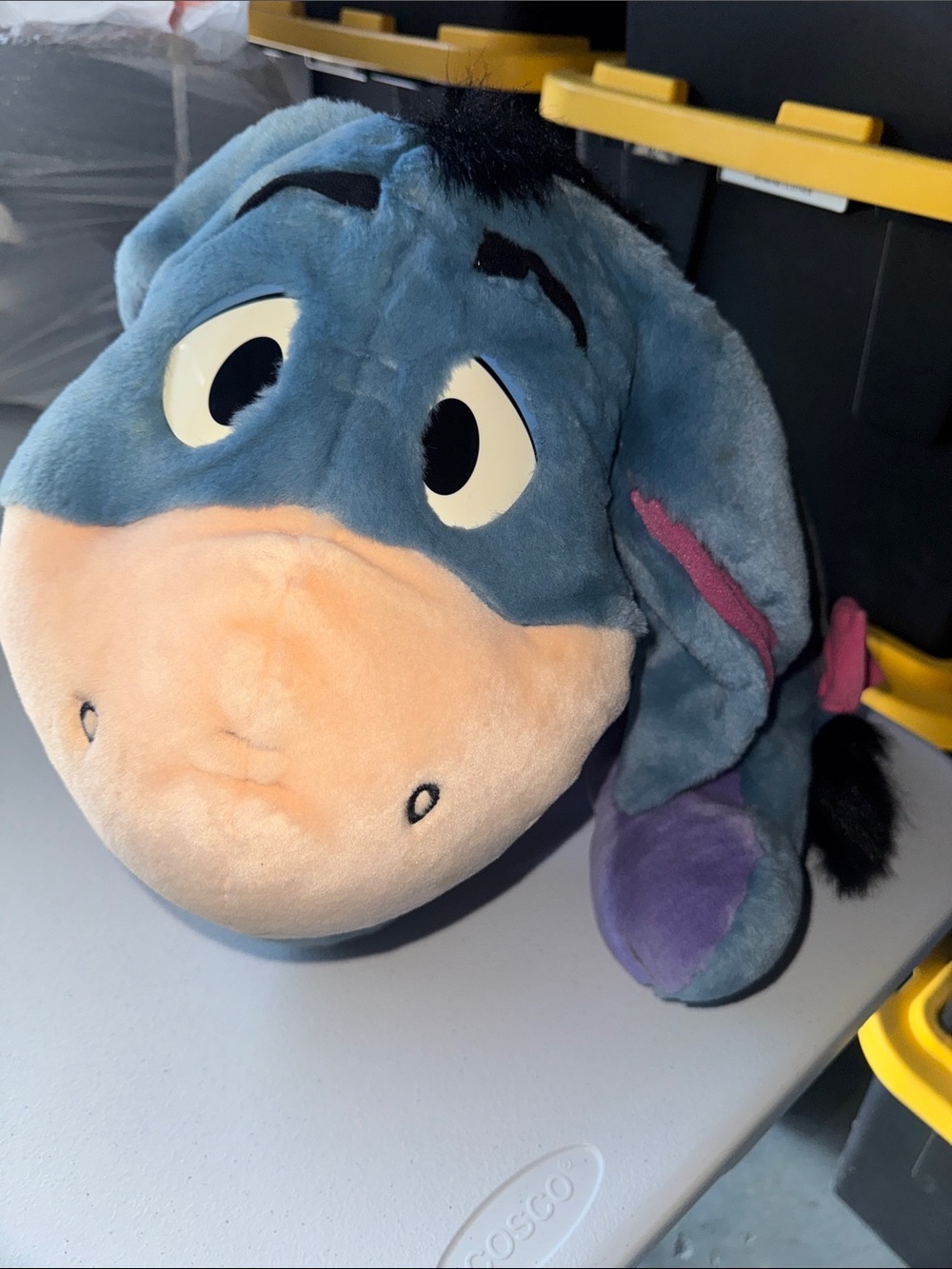 Disney Eeyore Plush - Blue, Purple, Peach